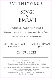 ŞENNUR - Dijital Nişan, Nikah veya Düğün Davetiyesi 3842